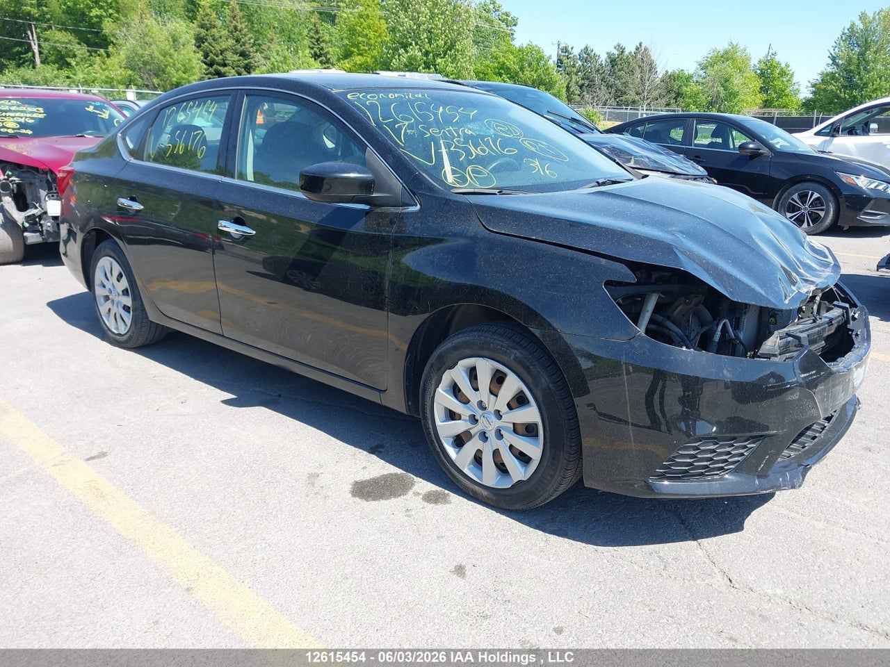 3N1AB7AP7HY356176 · 2017 NISSAN SENTRA 1.8 S/1.8 SL/1.8 SV