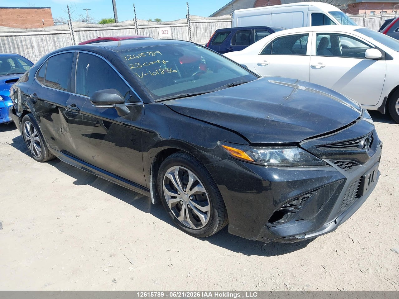 4T1S11BK7PU101836 · 2023 TOYOTA CAMRY SE