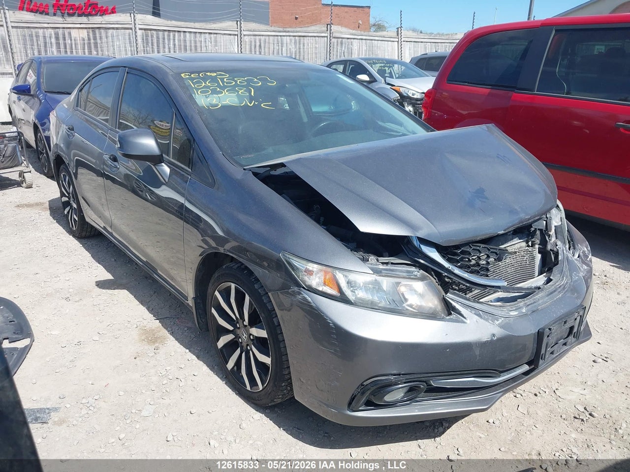 2HGFB2F75DH103681 · 2013 HONDA Civic touring