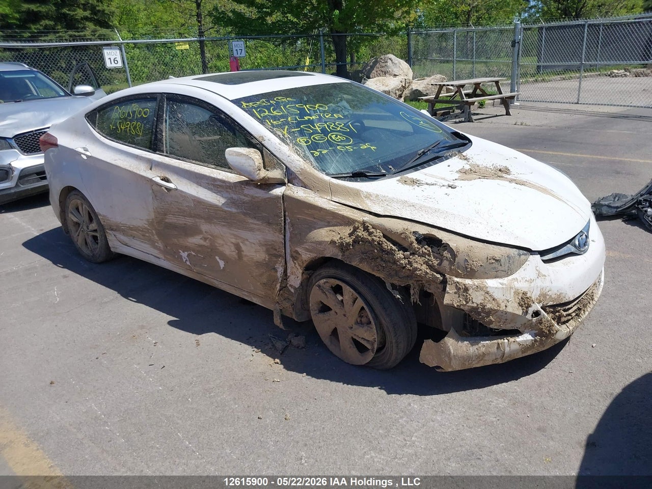 KMHDH4AH0GU549881 · 2016 HYUNDAI ELANTRA SE/SPORT/LIMITED