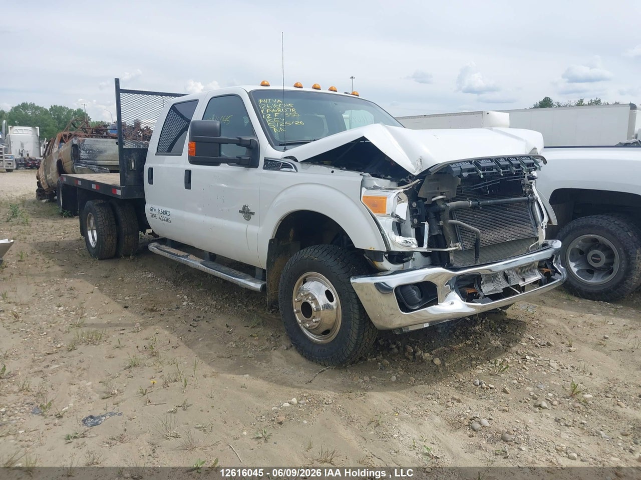 1FT8W3DT3CEA68078 · 2012 FORD F-350 XLT