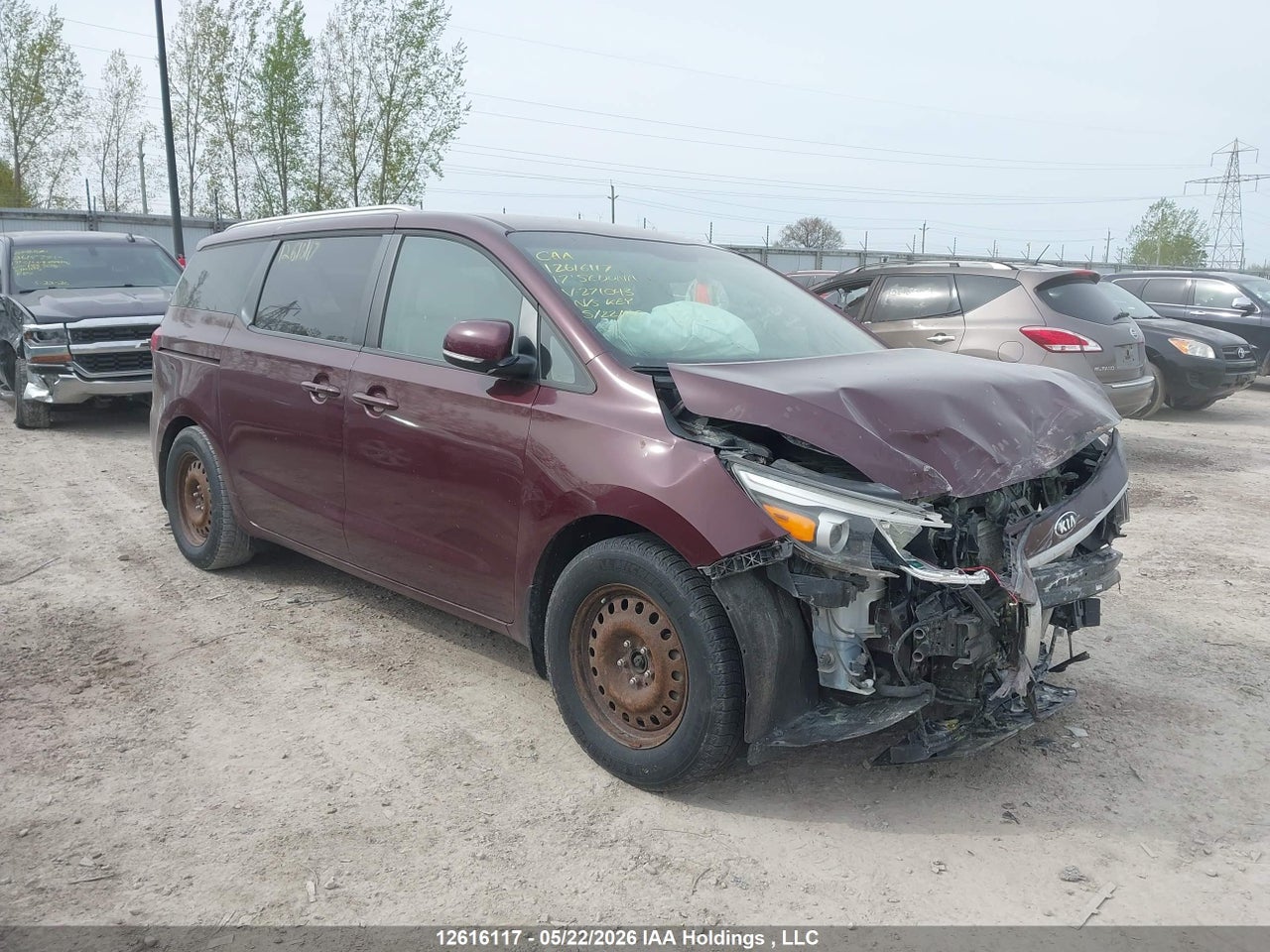KNDMB5C13H6271043 · 2017 KIA SEDONA LX