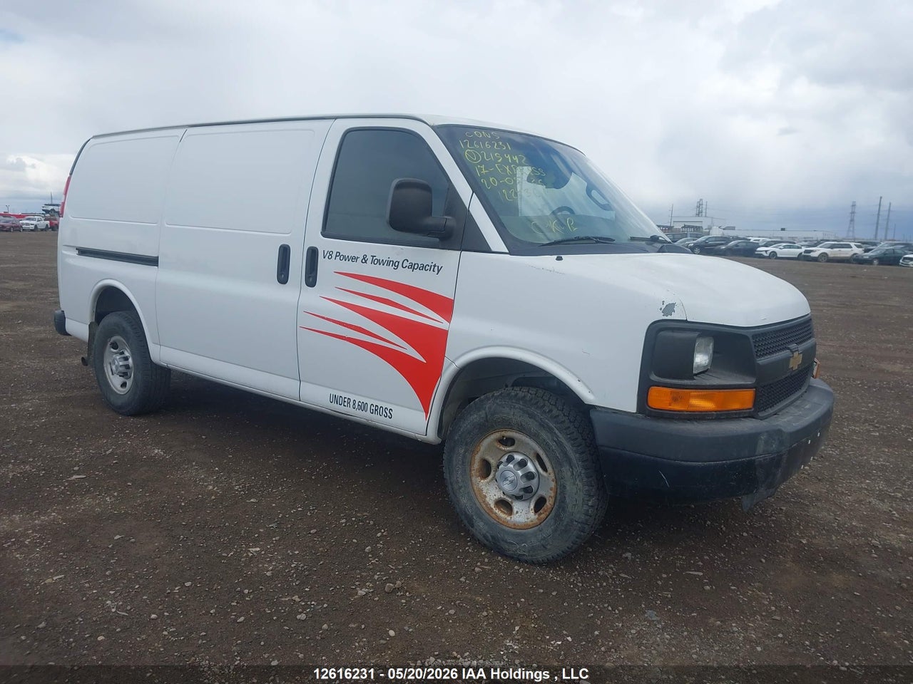 1GCZGGFF0H1219442 · 2017 CHEVROLET EXPRESS
