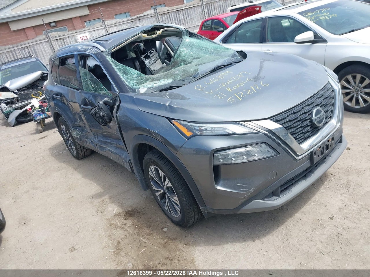 5N1AT3BB9MC744272 · 2021 NISSAN ROGUE SV
