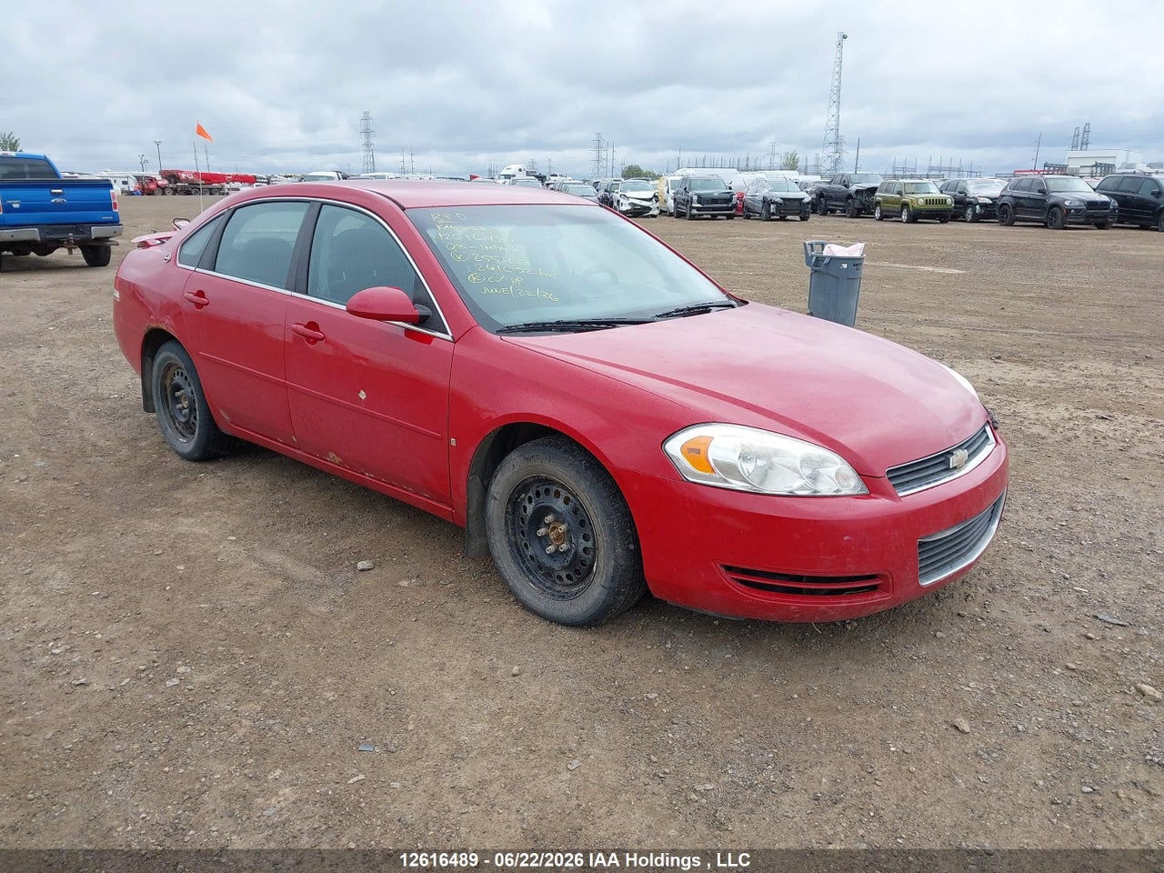 2G1WB58KX81255433 · 2008 CHEVROLET IMPALA LS