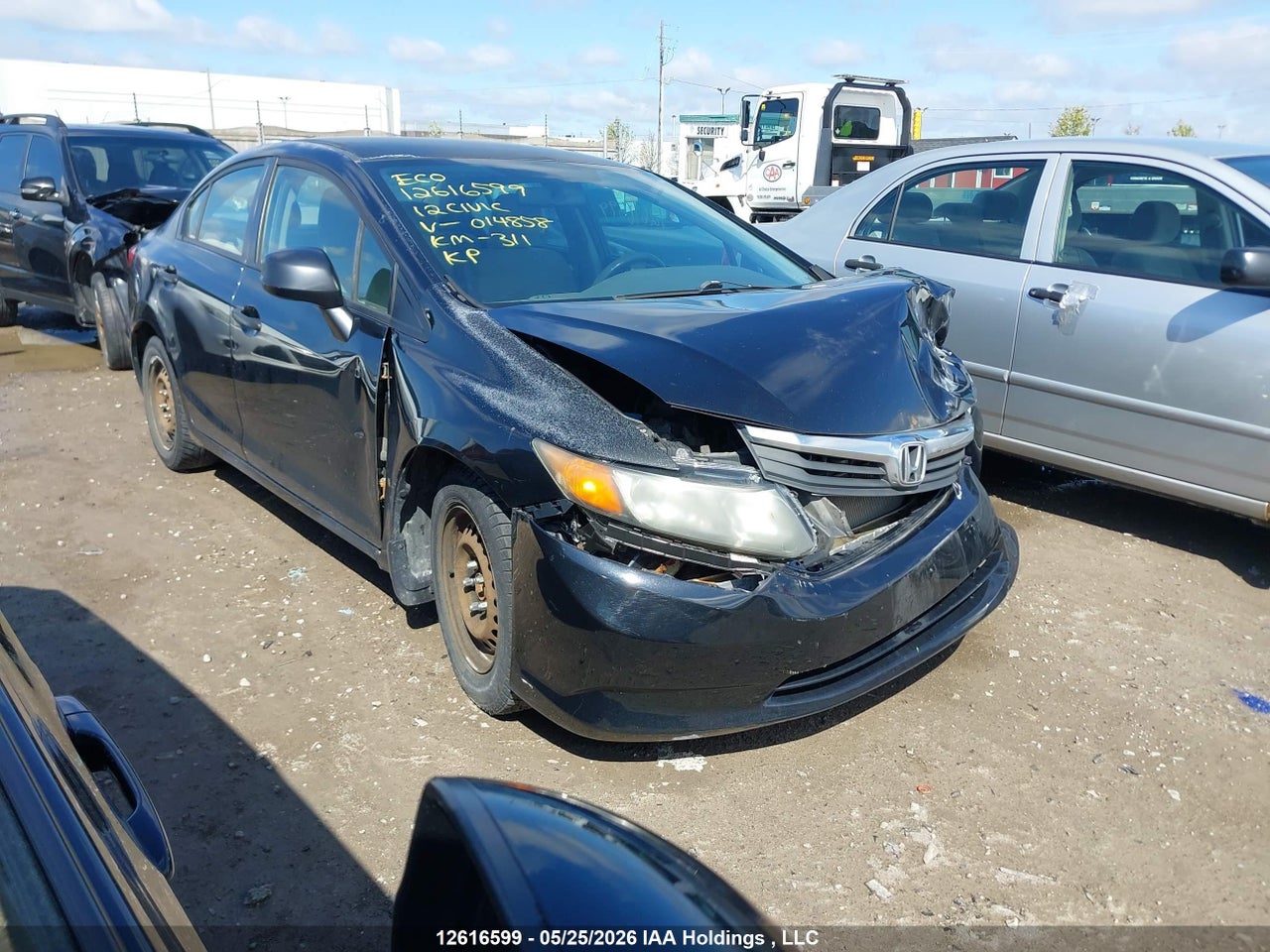 2HGFB2E25CH014858 · 2012 HONDA CIVIC DX
