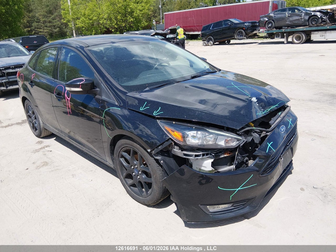 1FADP3H25JL253566 · 2018 FORD FOCUS SEL