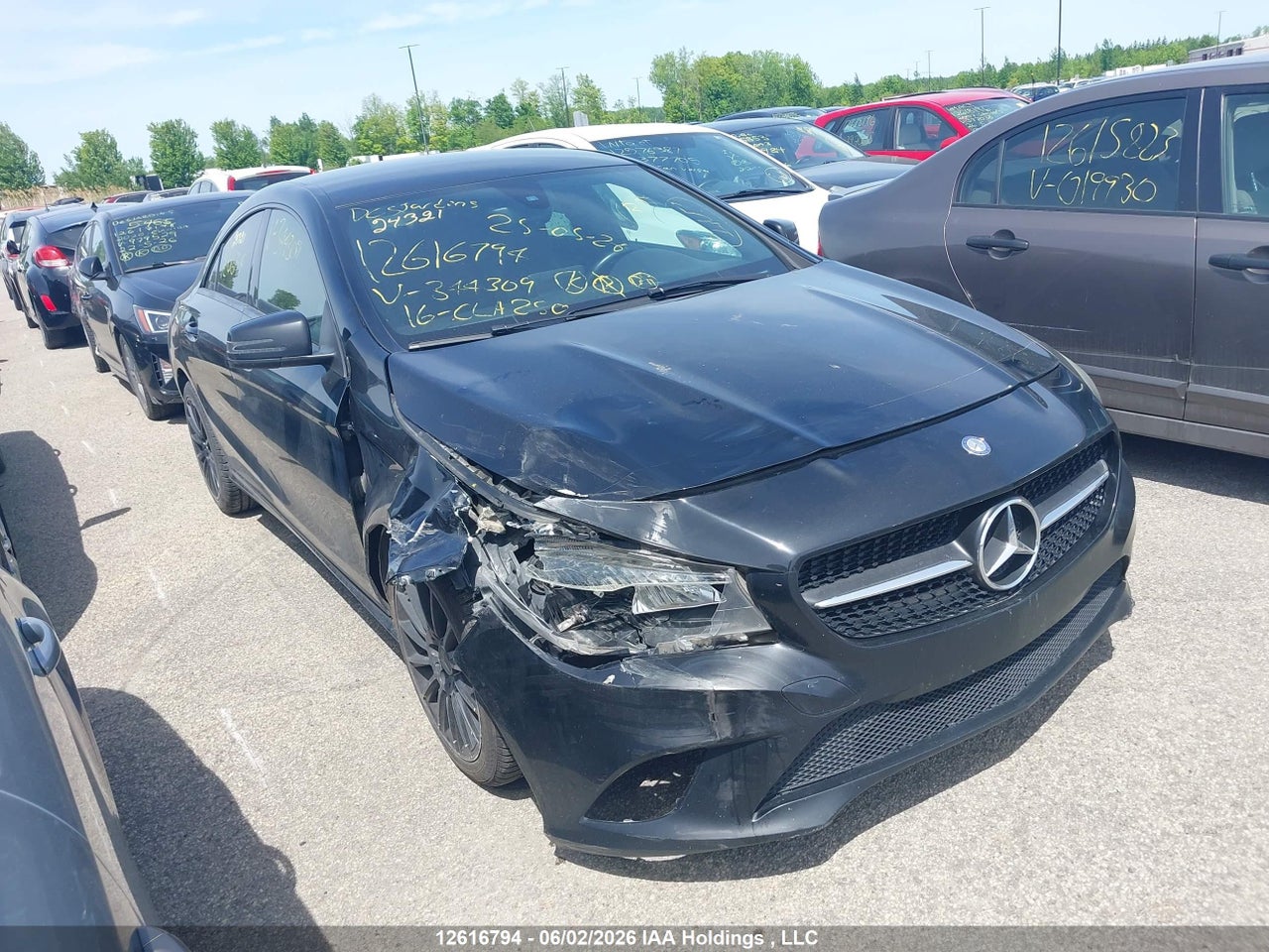 WDDSJ4GB6GN****** · 2016 MERCEDES BENZ CLA 250 4MATIC
