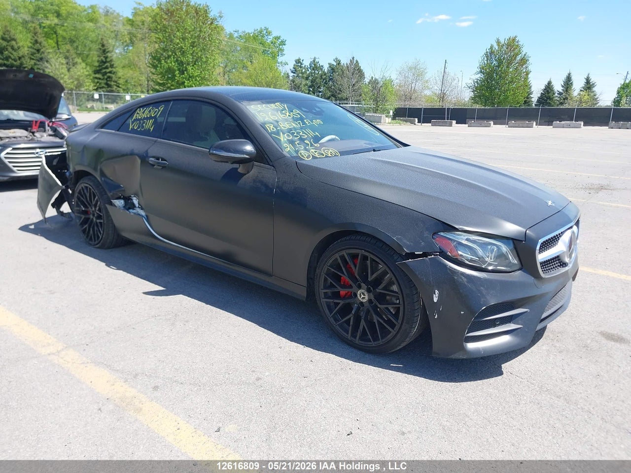 WDD1J6GB2JF033114 · 2018 MERCEDES BENZ E 400 4MATIC