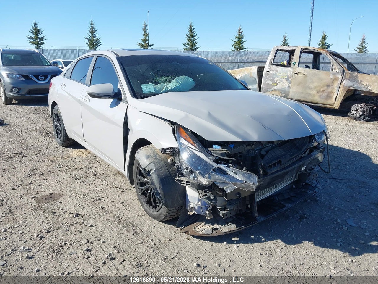 KMHLM4AG2PU579611 · 2023 HYUNDAI ELANTRA PREFERRED IVT WITH TECH PACKAGE