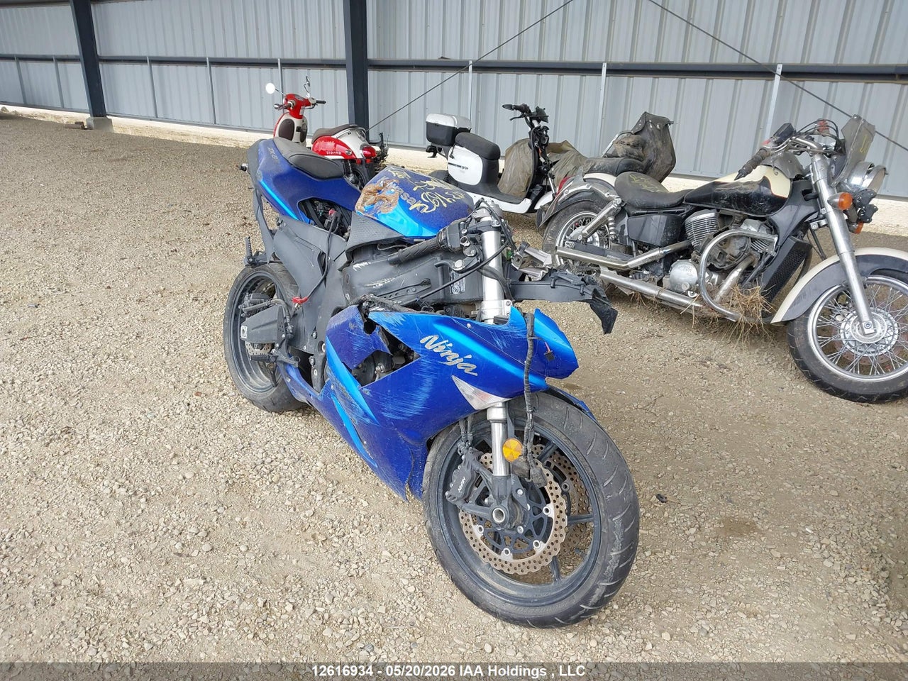 JKAZX4P1X8A044449 · 2008 KAWASAKI ZX600 P