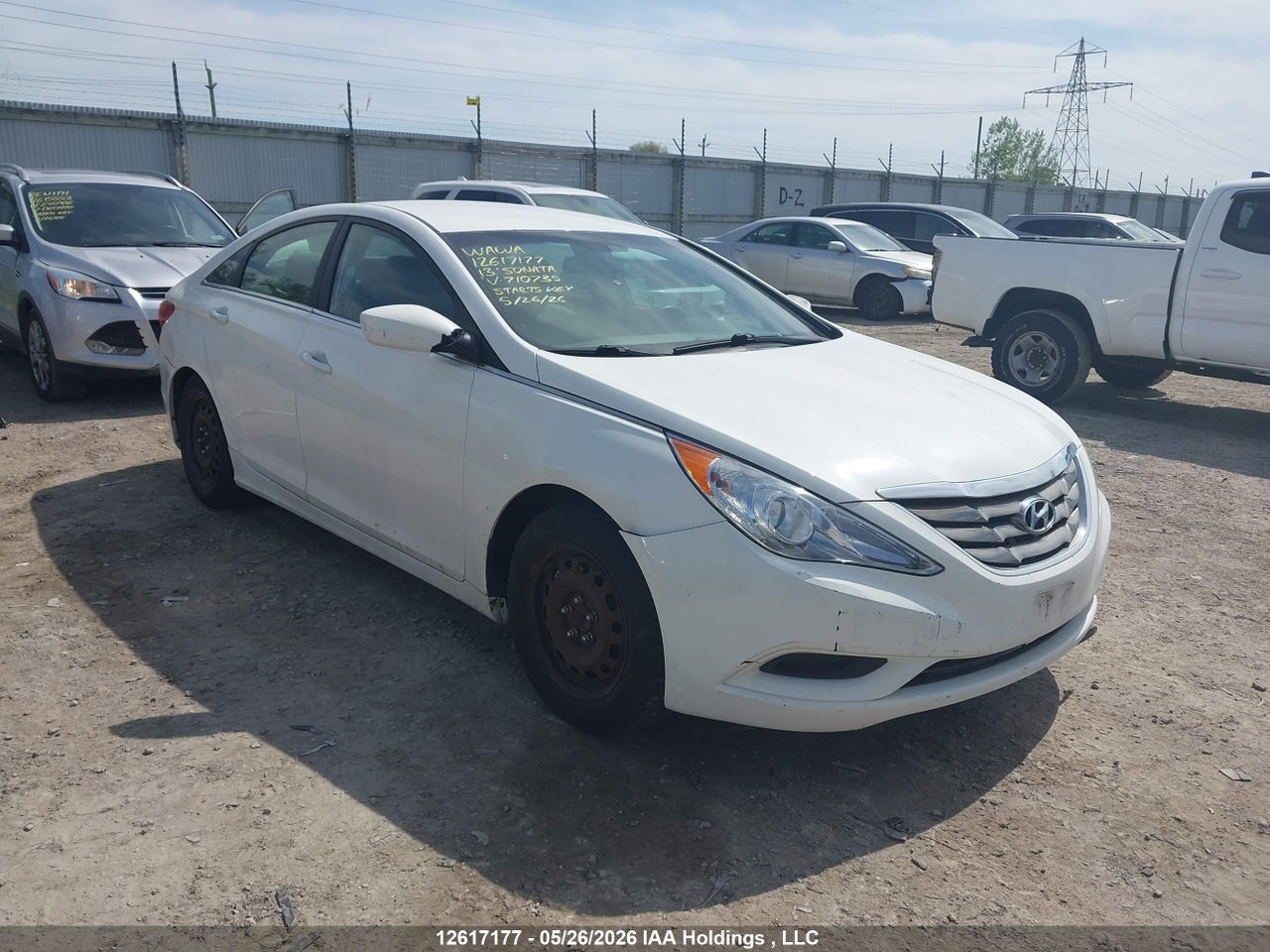 5NPEB4AC0DH710735 · 2013 HYUNDAI SONATA GL
