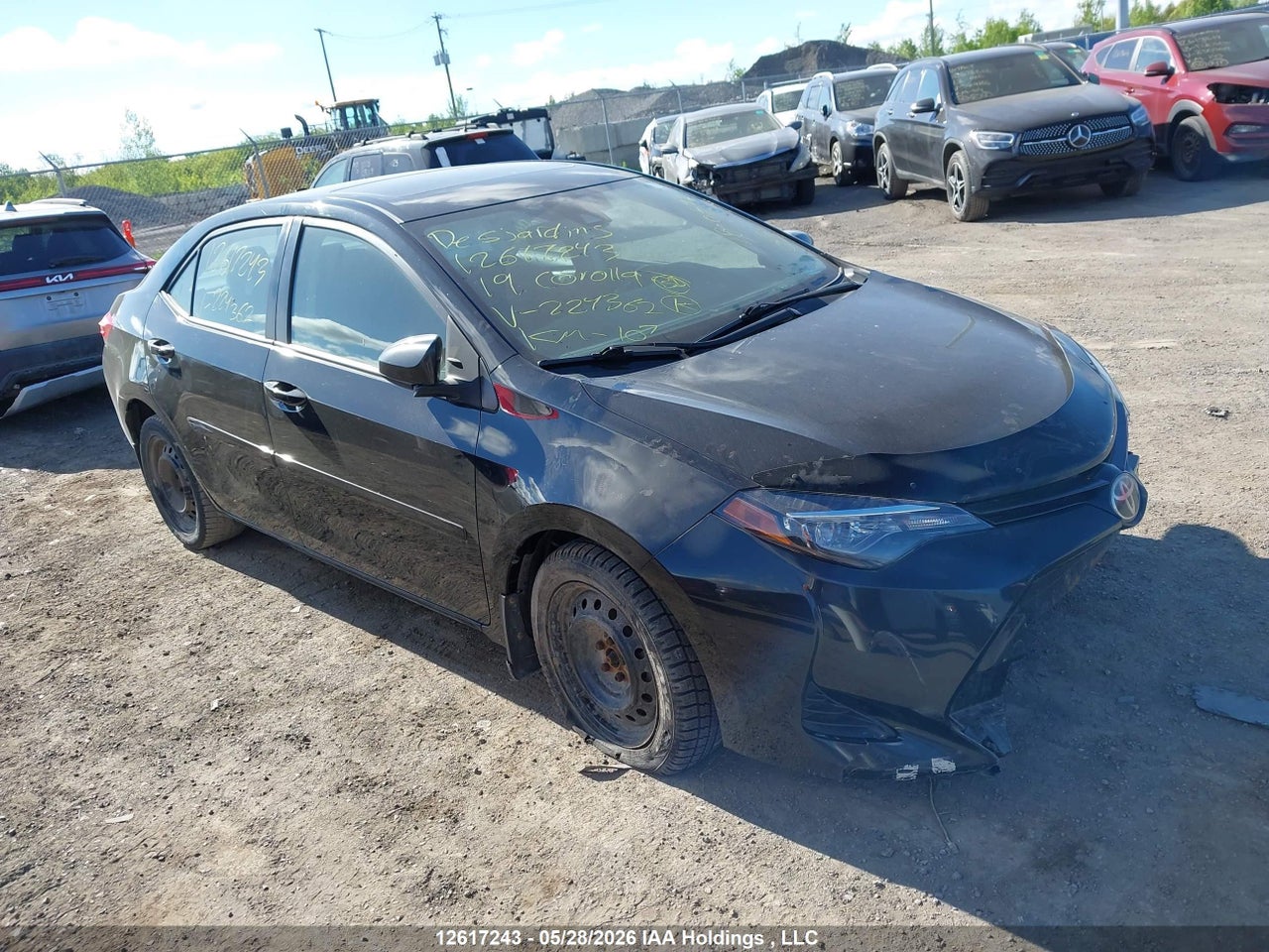2T1BURHE9KC****** · 2019 TOYOTA COROLLA L/LE/XLE/SE/XSE