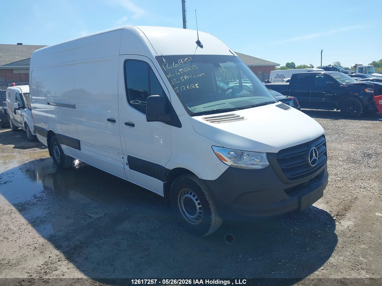 W1Y4DCHY2NP450213 · 2022 MERCEDES BENZ SPRINTER 2500