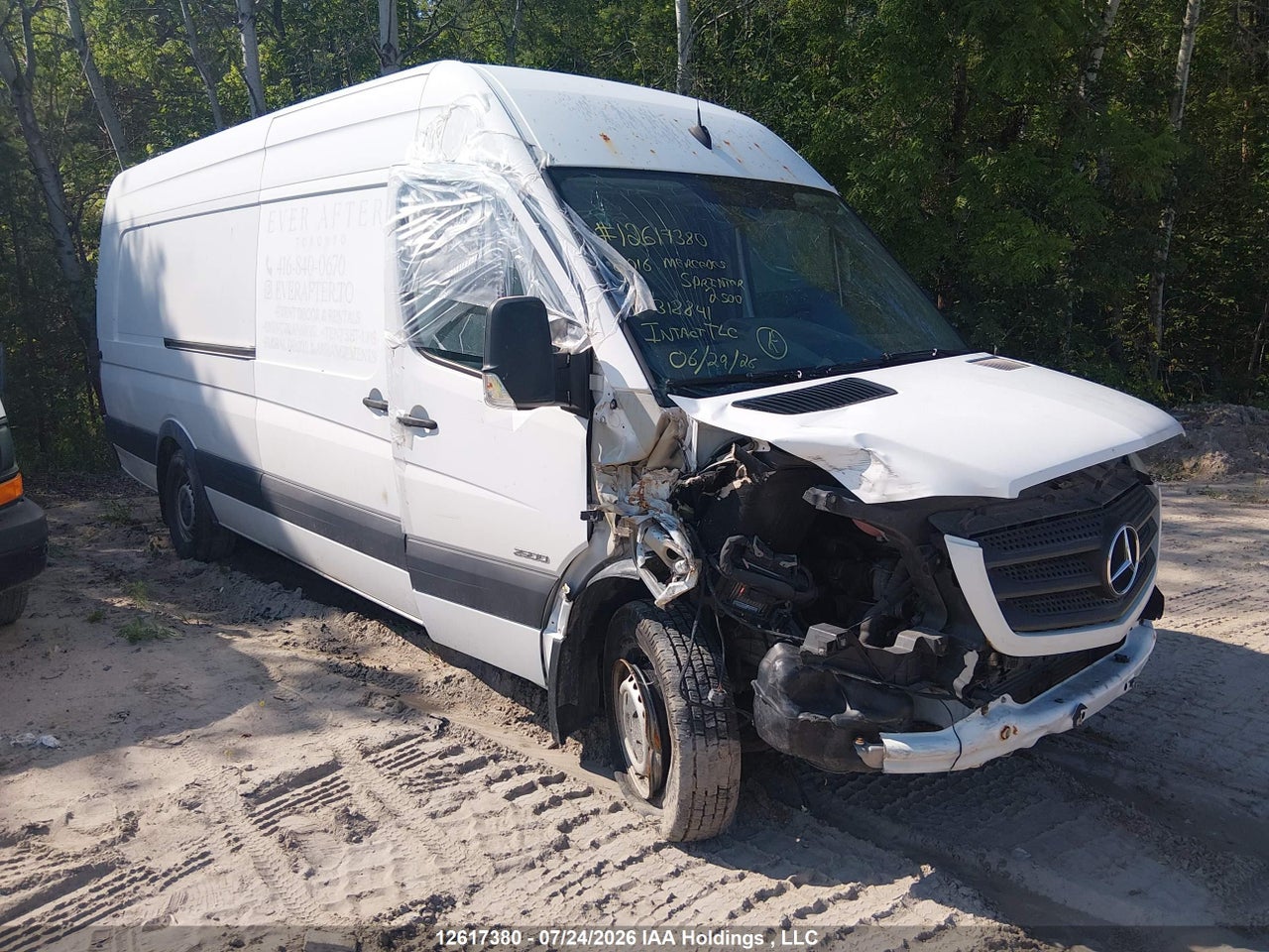 WD3BE8DDXGP318841 · 2016 MERCEDES BENZ SPRINTER 2500 HIGH ROOF