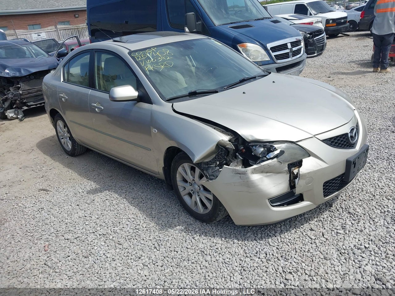 JM1BK32FX81100392 · 2008 MAZDA MAZDA3 GS/GX