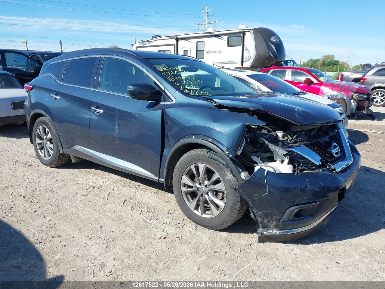 5N1AZ2MH8JN103009 · 2018 NISSAN MURANO S/SL/SV/PLATINUM