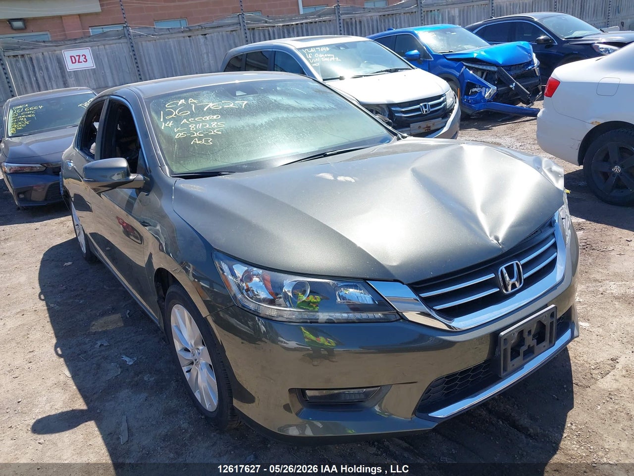 1HGCR2F8XEA811285 · 2014 HONDA ACCORD EXL