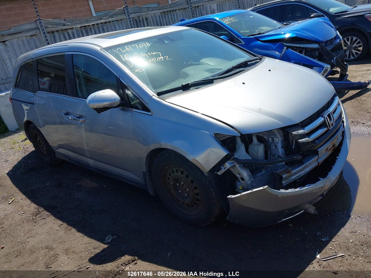 5FNRL5H63GB501092 · 2016 HONDA ODYSSEY EX-L