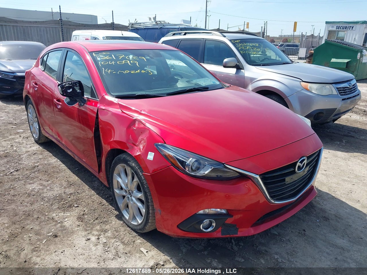 JM1BM1M33E1104099 · 2014 MAZDA MAZDA3 GT-SKY