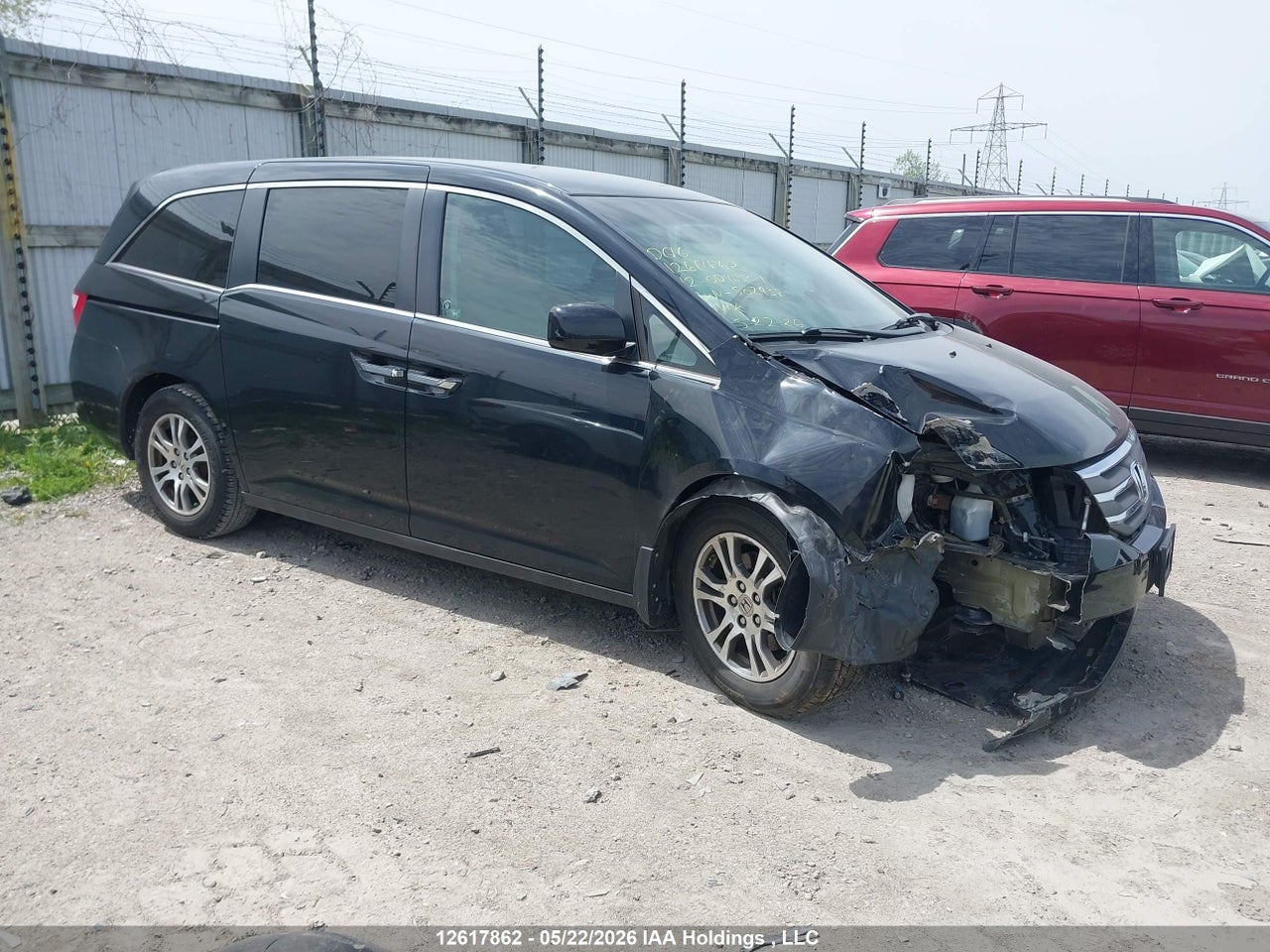 5FNRL5H44CB502938 · 2012 HONDA ODYSSEY EX