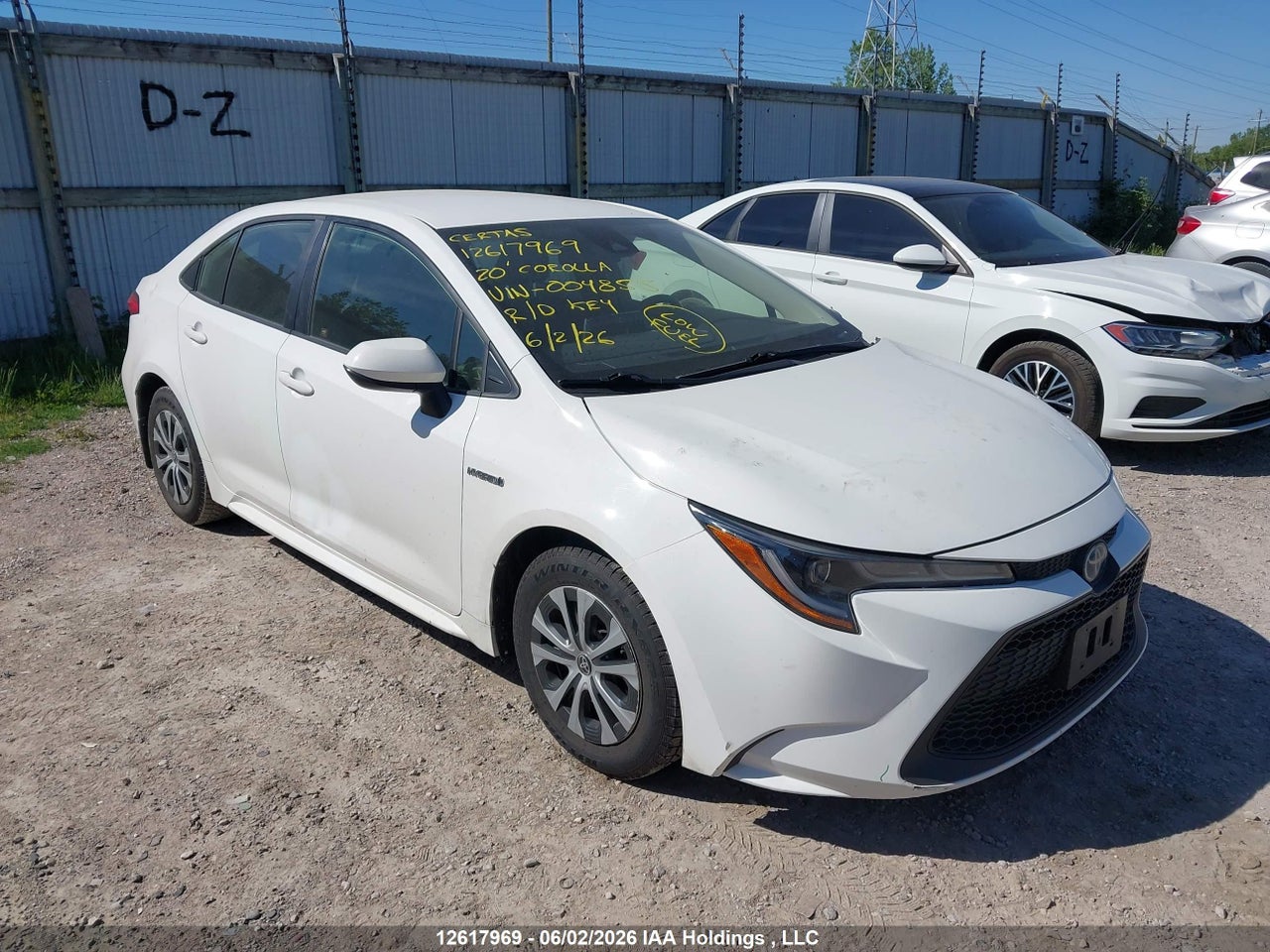 2020 TOYOTA COROLLA HYBRID