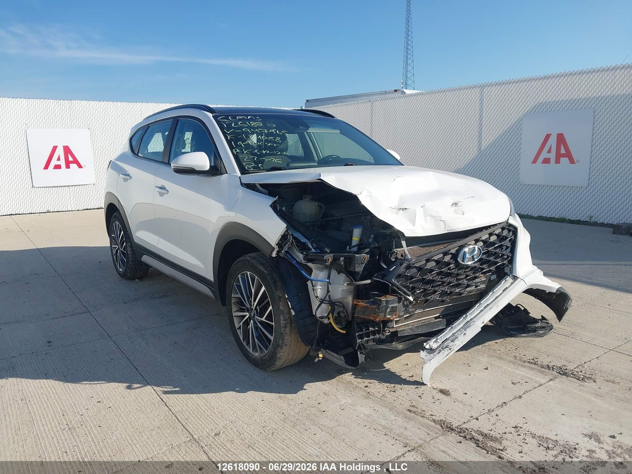 KM8J3CAL1KU947965 · 2019 HYUNDAI TUCSON LIMITED/SEL/SPORT/ULTIMATE/VALUE/NIGHT