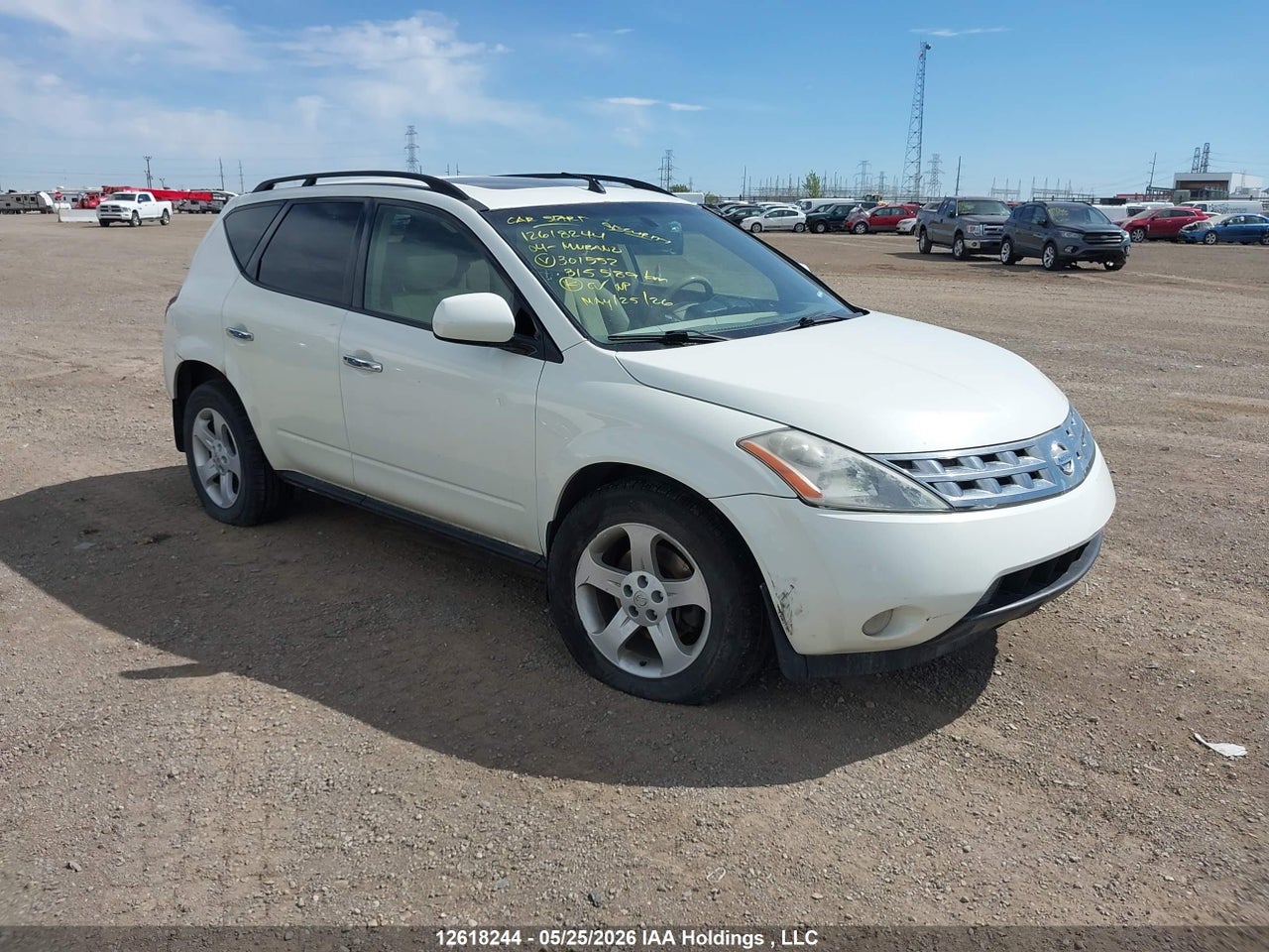JN8AZ08W54W301552 · 2004 NISSAN MURANO SL