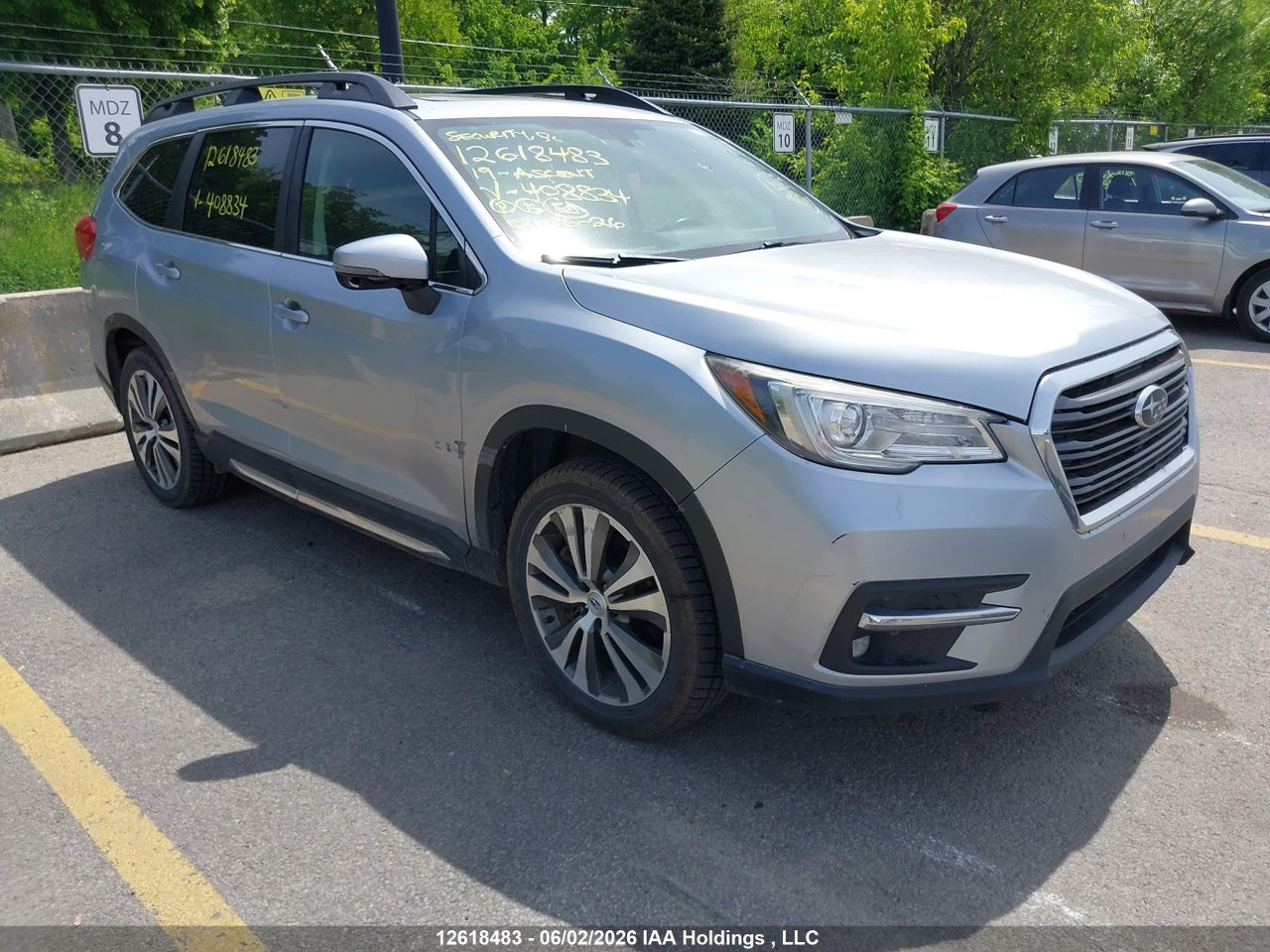 4S4WMALD5K3408834 · 2019 SUBARU ASCENT LIMITED
