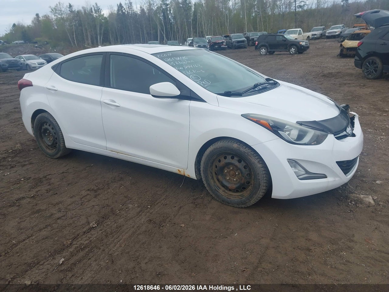 KMHDH4AE6FU244163 · 2015 HYUNDAI ELANTRA SPORT APPEARANCE