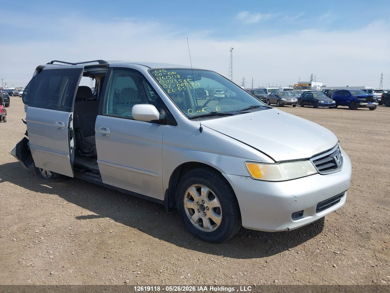2HKRL18682H013565 · 2002 HONDA ODYSSEY EX