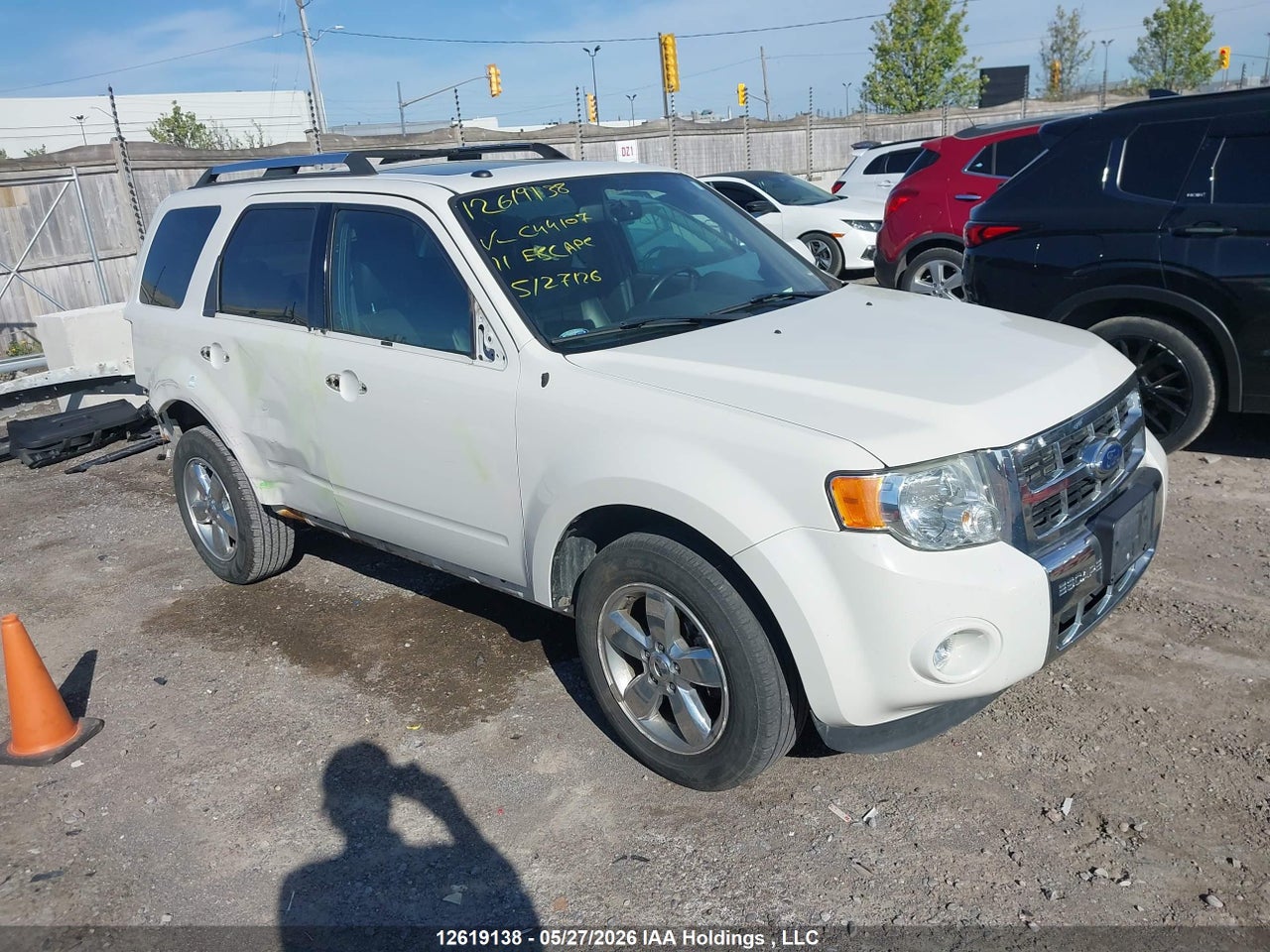 1FMCU9EGXBKC44107 · 2011 FORD ESCAPE LIMITED