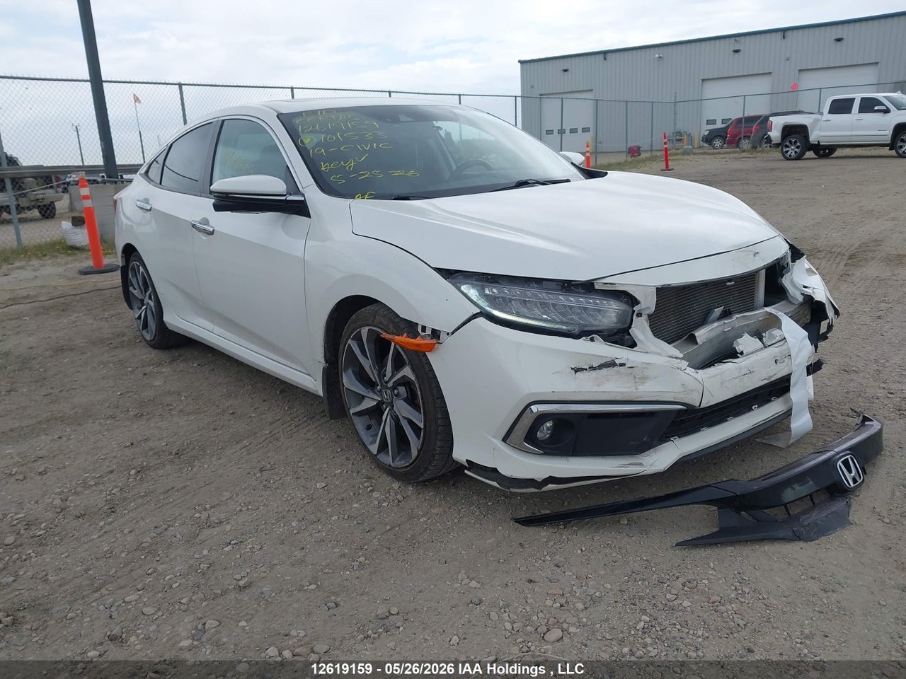 2HGFC1F95KH101533 · 2019 HONDA Civic touring