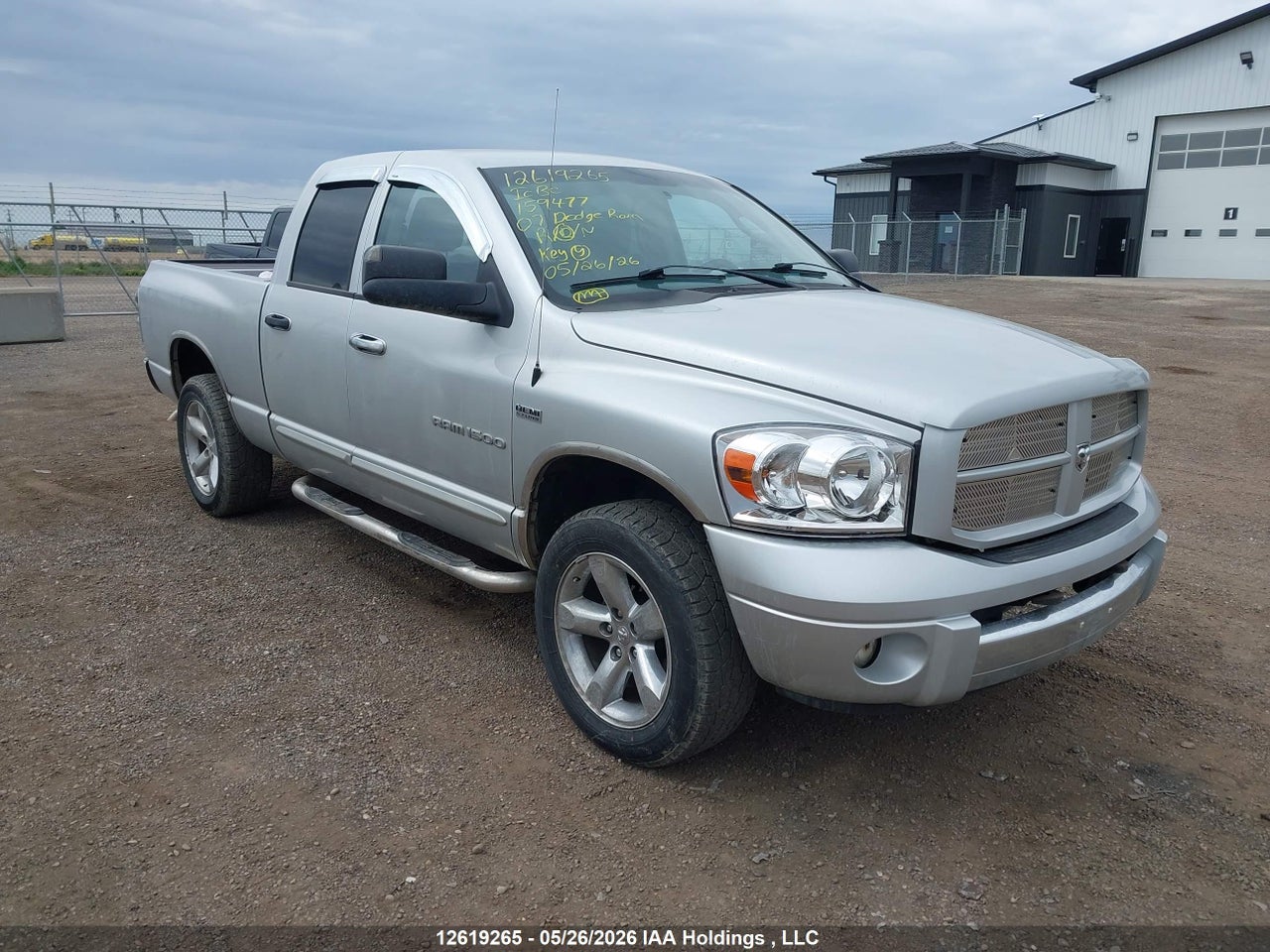 1D7HU18207S159477 · 2007 DODGE RAM 1500 SLT/TRX4 OFF ROAD/SPORT