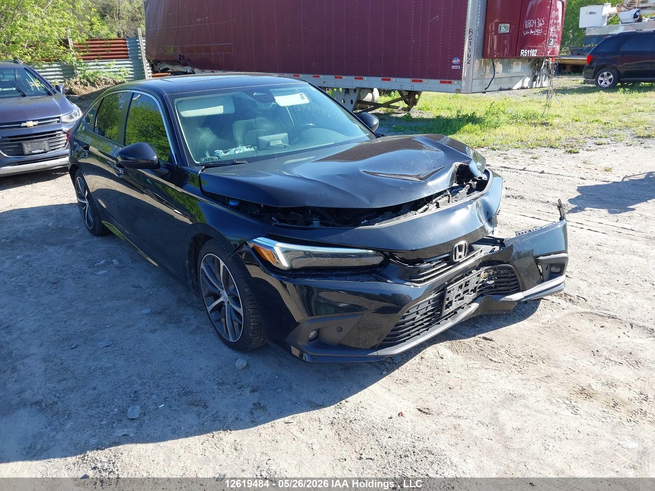 2HGFE1F94NH003611 · 2022 HONDA Civic touring