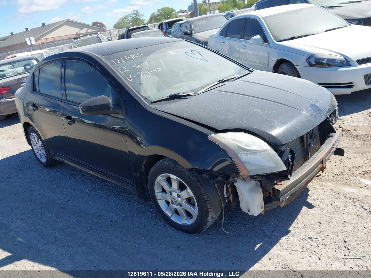 3N1AB6AP6CL714190 · 2012 NISSAN SENTRA 2.0/2.0S/SR/2.0SL