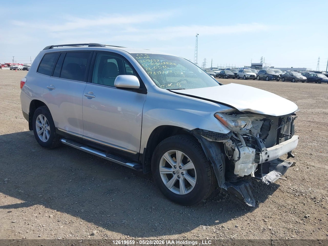 5TDBK3EHXDS188144 · 2013 TOYOTA HIGHLANDER V6