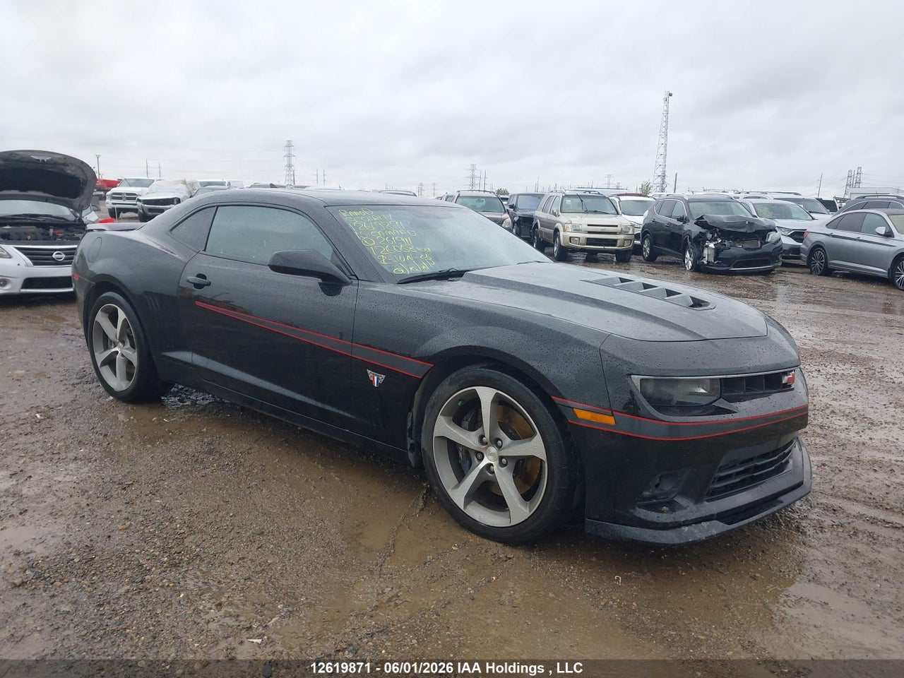2G1FJ1EW4F9261911 · 2015 CHEVROLET CAMARO 2SS