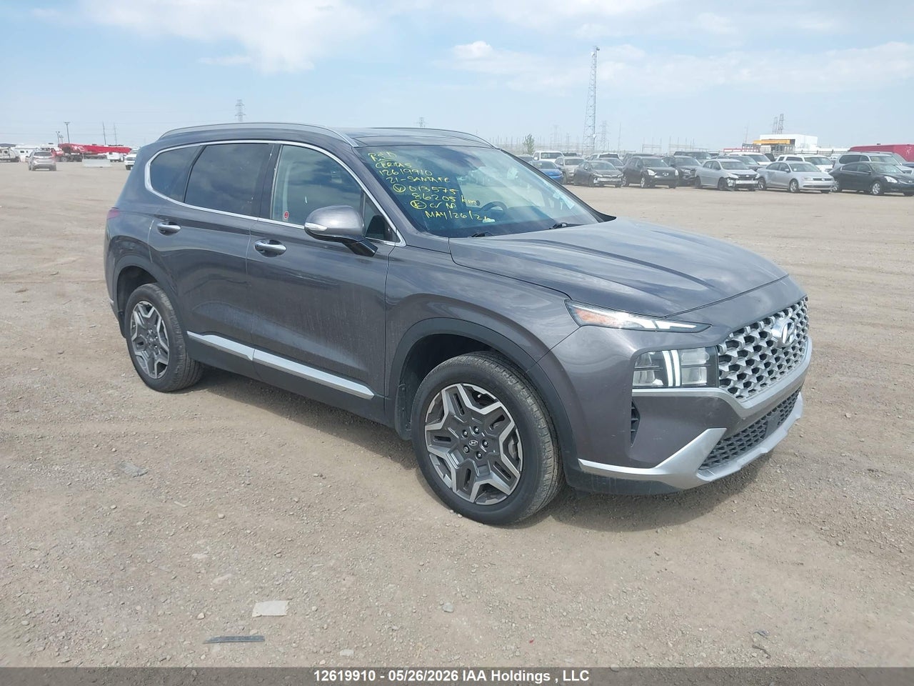 KM8S5DA10MU013575 · 2021 HYUNDAI SANTA FE LIMITED
