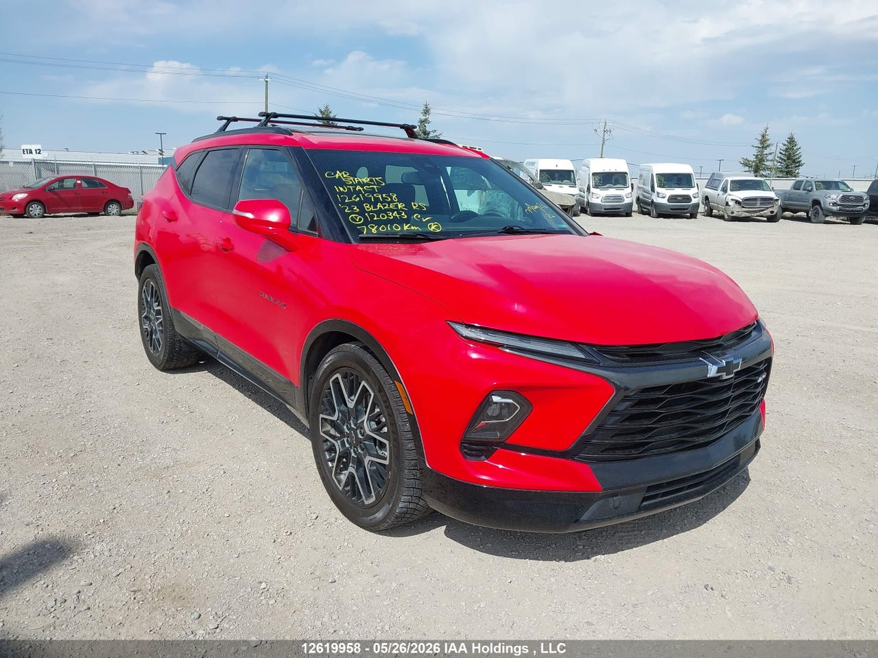 3GNKBKRS7PS120343 · 2023 CHEVROLET BLAZER RS