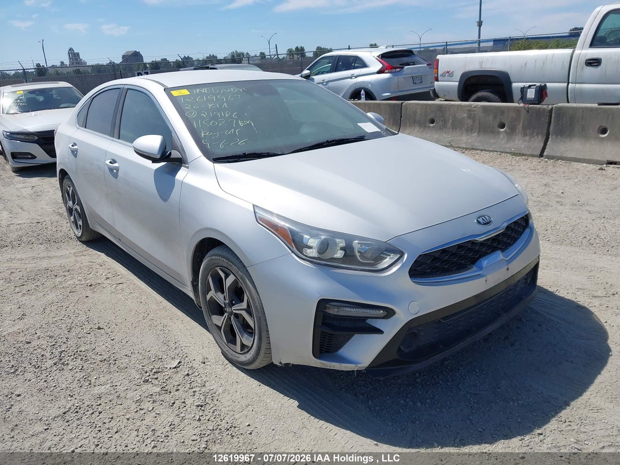 3KPF54AD4LE219186 · 2020 KIA FORTE EX
