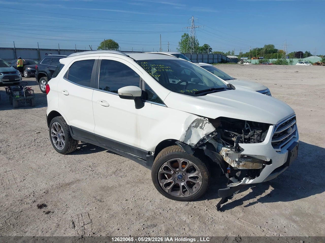 MAJ6S3KL8KC255516 · 2019 FORD ECOSPORT TITANIUM