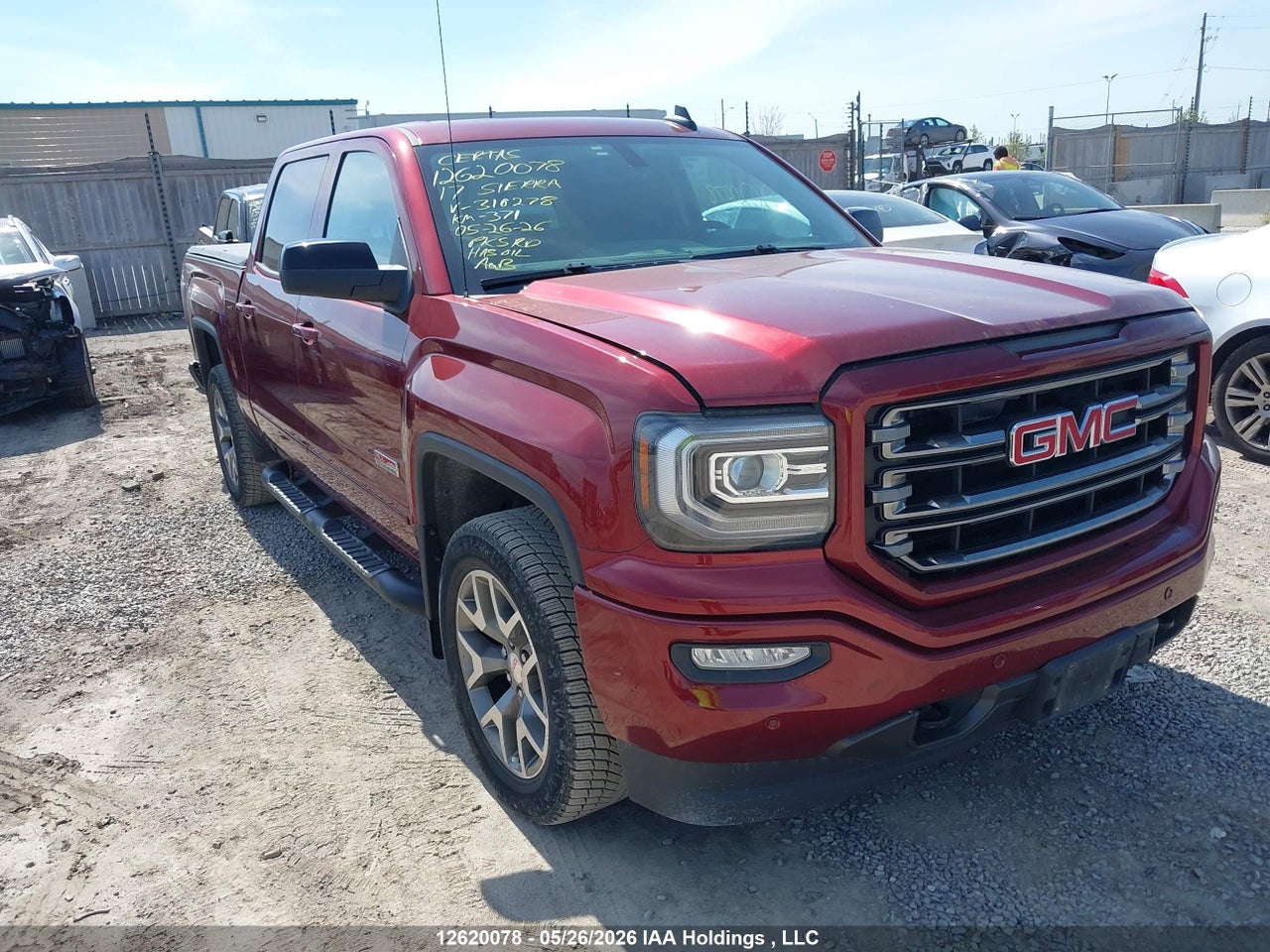 3GTU2NEC0HG310278 · 2017 GMC SIERRA K1500 SLT