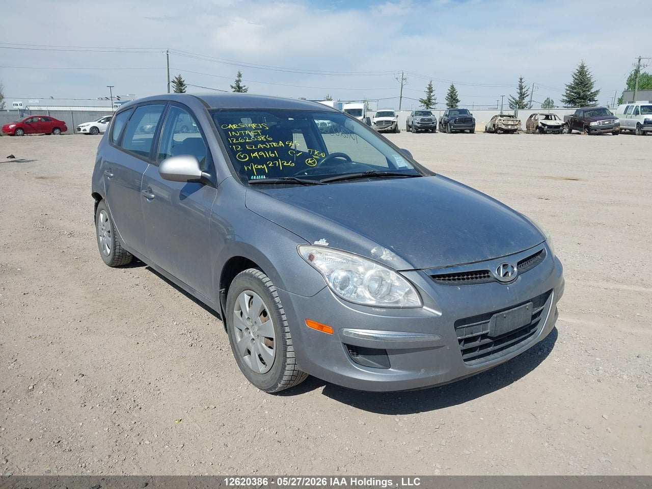 KMHDB8AE3CU149161 · 2012 HYUNDAI ELANTRA TOURING GLS
