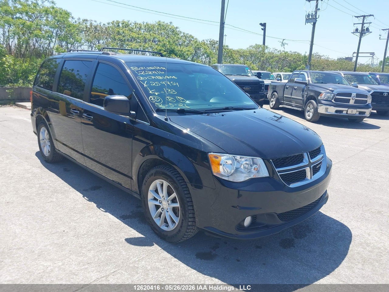 2C4RDGCG7LR259754 · 2020 DODGE GRAND CARAVAN SXT