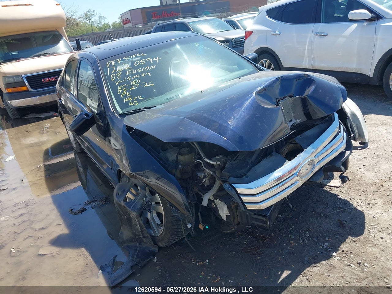 3FAHP08188R150449 · 2008 FORD FUSION SEL