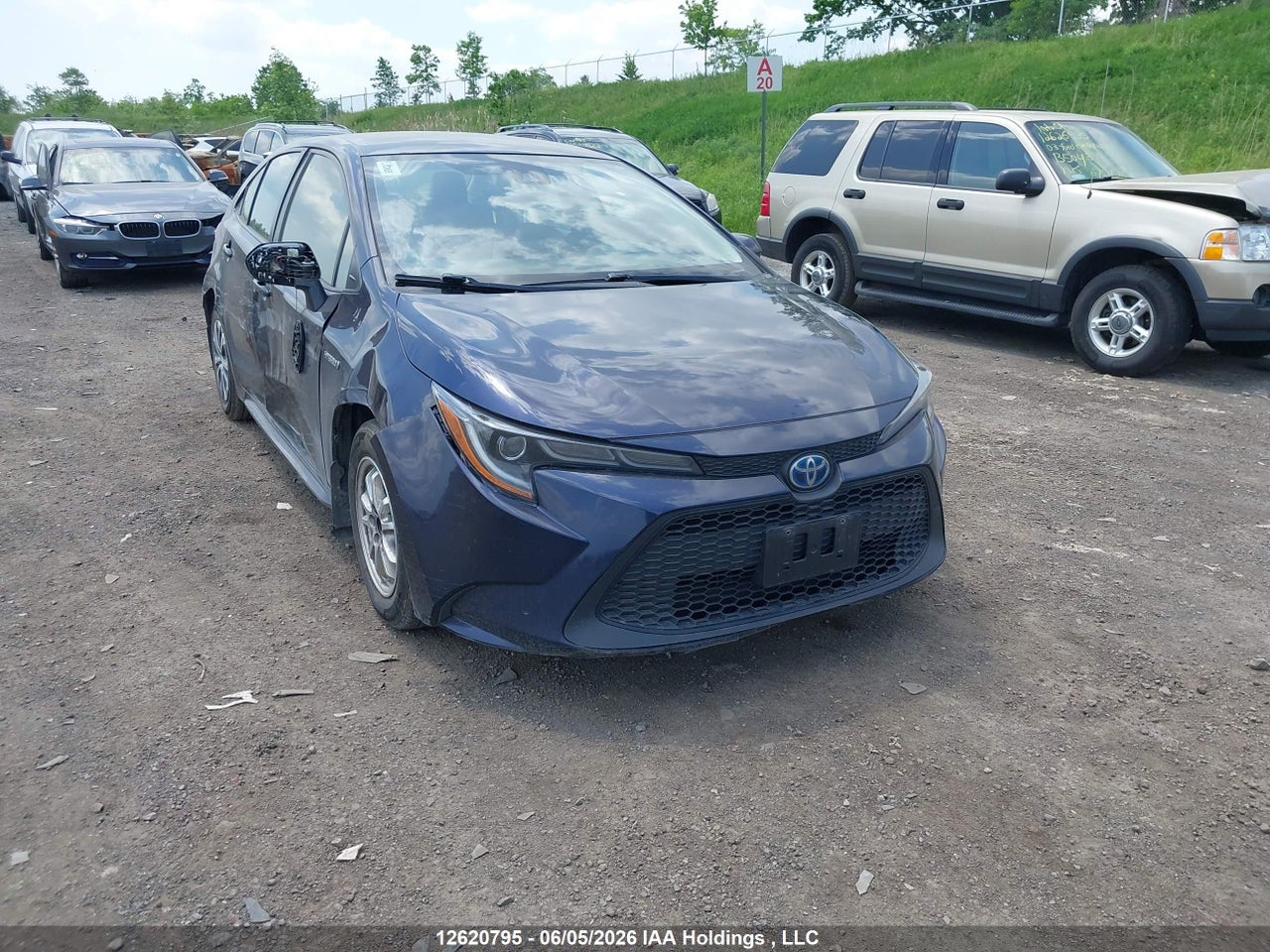 JTDBBRBE2LJ006347 · 2020 TOYOTA COROLLA HYBRID