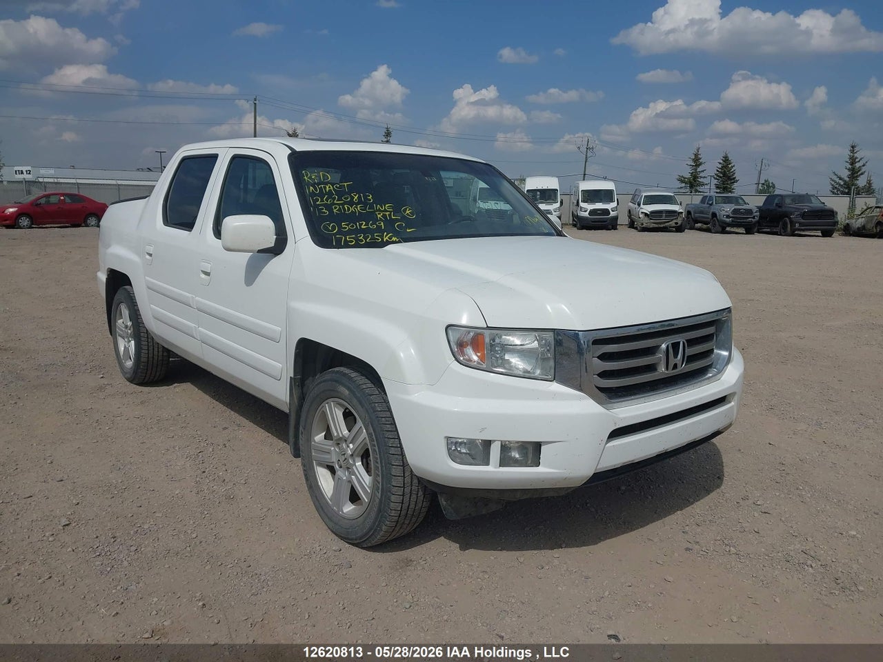 5FPYK1F5XDB****** · 2013 HONDA RIDGELINE RTL