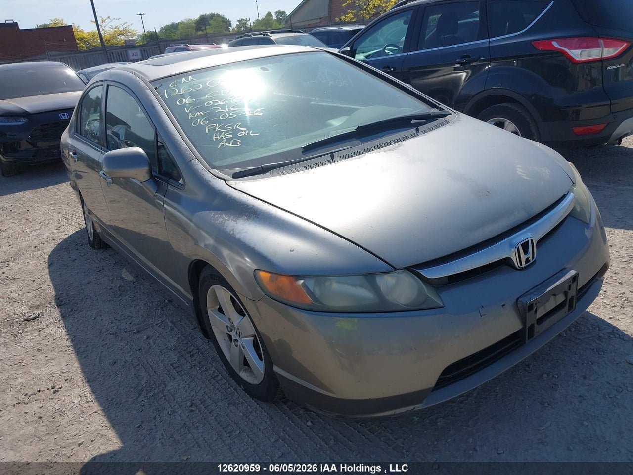 2HGFA15866H026877 · 2006 HONDA CIVIC EX