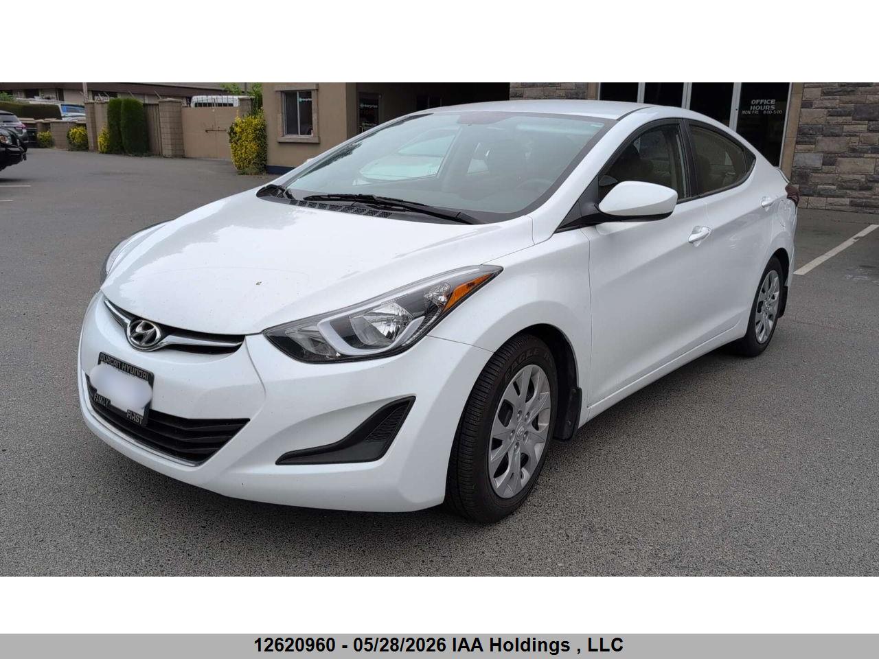 5NPDH4AEZ0H773527 · 2016 HYUNDAI ELANTRA SE/SPORT/LIMITED